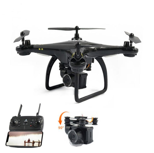 Drone, jossa 1080p-kamera, 6-akselinen gyro ja wifi